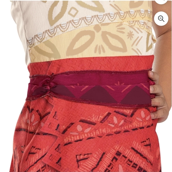 Disney Moana 2 Child Costume Dress - Moana - Girls' Size Small (6/6X) by Rubie's - Picture 4 of 6